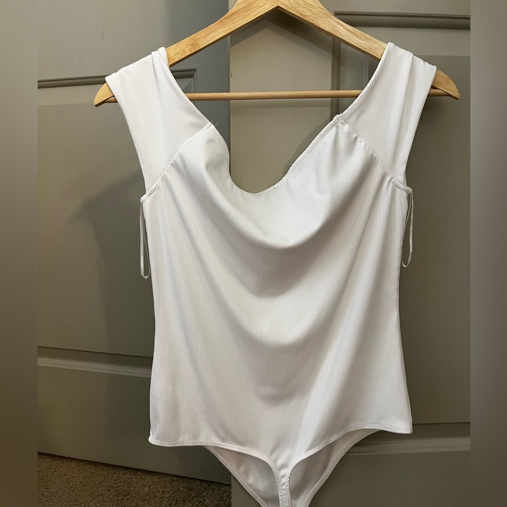 EXPRESS white bodysuit